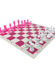 pink vinyl roll-up / coloured (large)