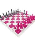 pink vinyl roll-up / coloured (large)