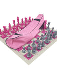 Pink Vinyl roll-up set | medium