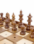 Chess Piece Set | Wooden | Visually Impaired Players | 33cm