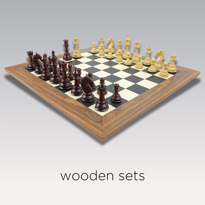 Wooden chess sets