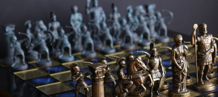 Metal Themed Chess Sets