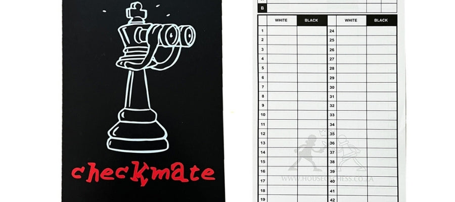 Chess Annotation Pads House of Chess | Chess Notation