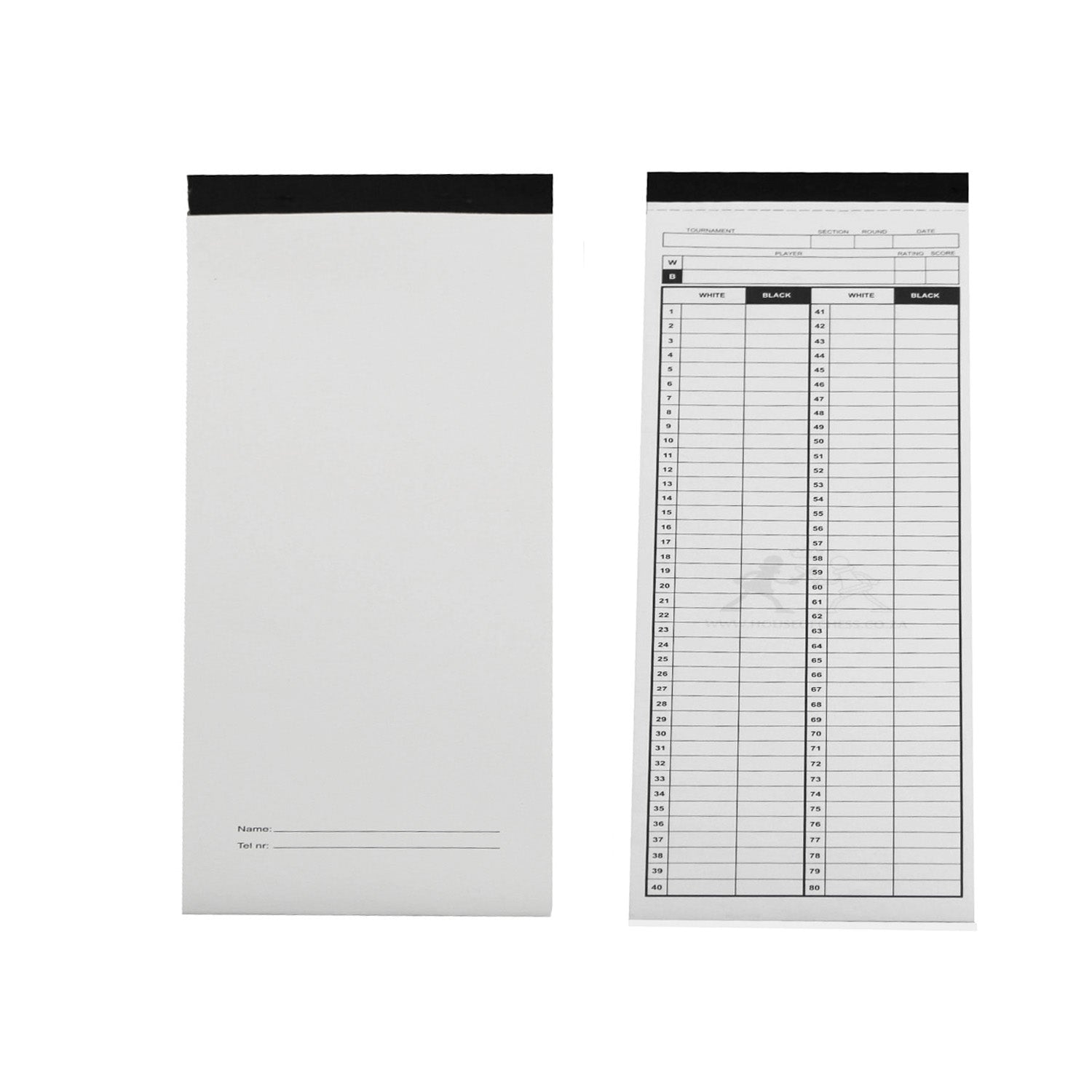 10-Page Duplicated Notation Pad – House of Chess
