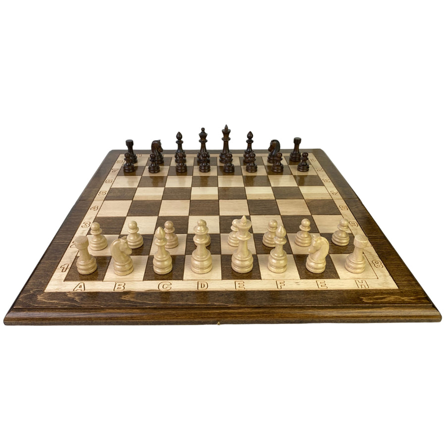 3-in-1 Combo Games | Solid Beech | Folding | 50cm