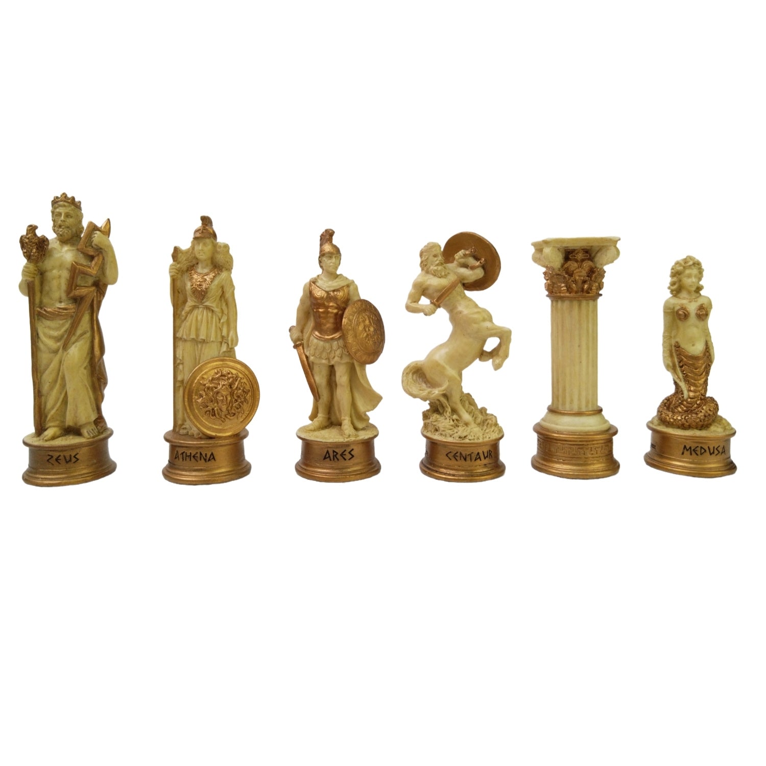 Greek Mythology | Resin | Gold &amp; Silver | Large