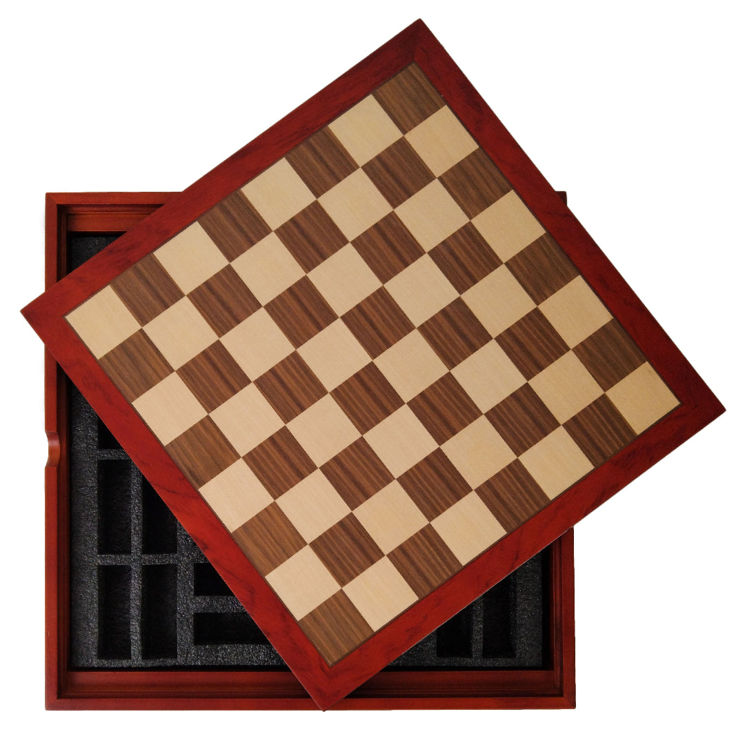 WALNUT MAPLE MATTE FINISH | Storage Box | 3.7cm Squares | B08943