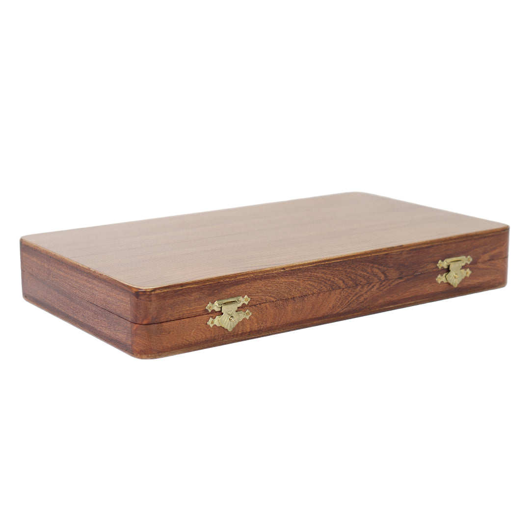 House_of_Chess_backgammon_acacia_red_brown_inlay_points_magnetic_side_racks_30_x_36cm_5