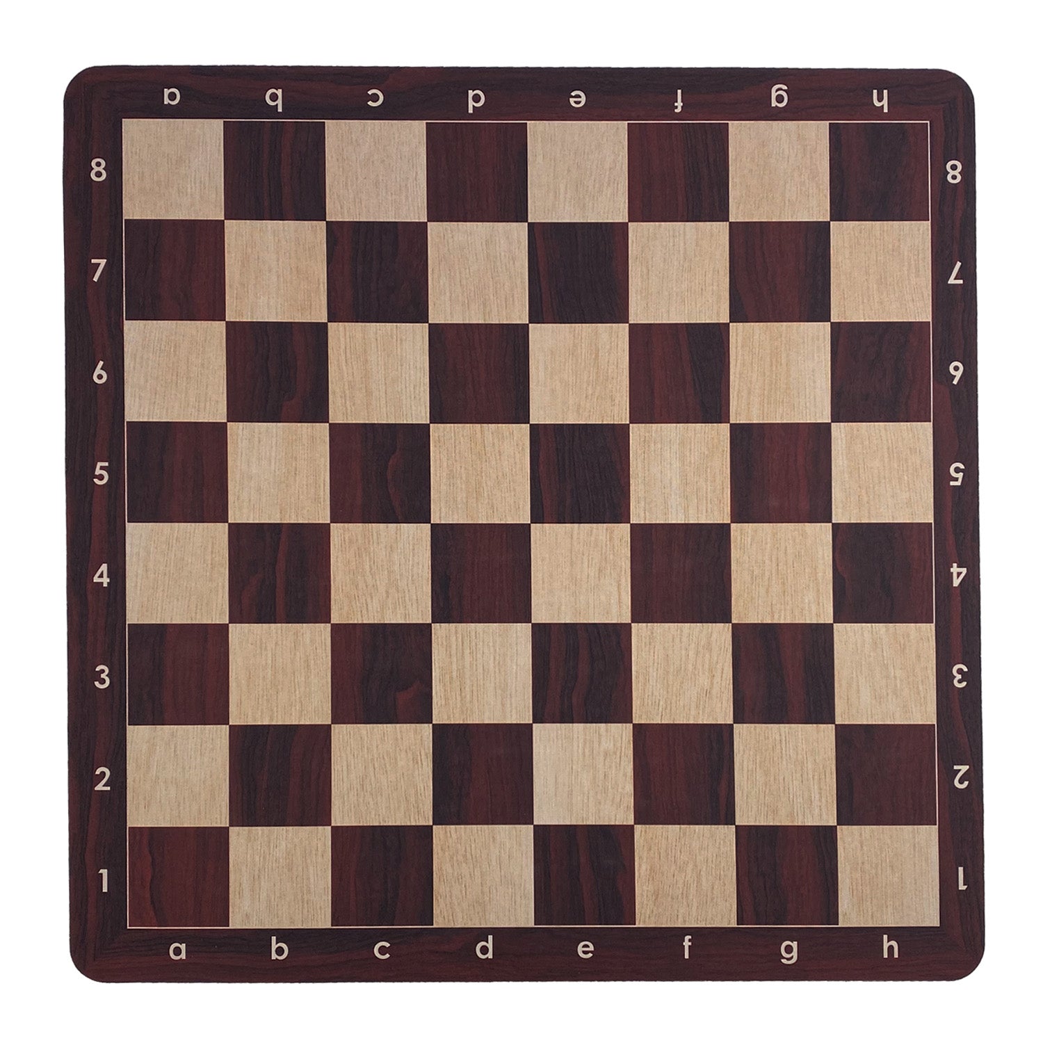 Mousepad wood grain chess board | large