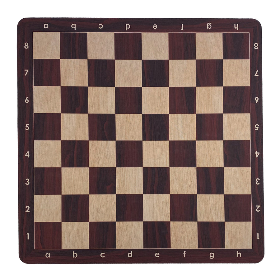 Mousepad wood grain chess board | large