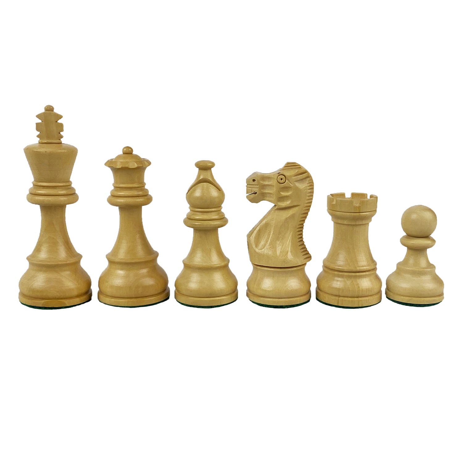 American Staunton | Brown Kiaat &amp; Beech solid wood board (large)