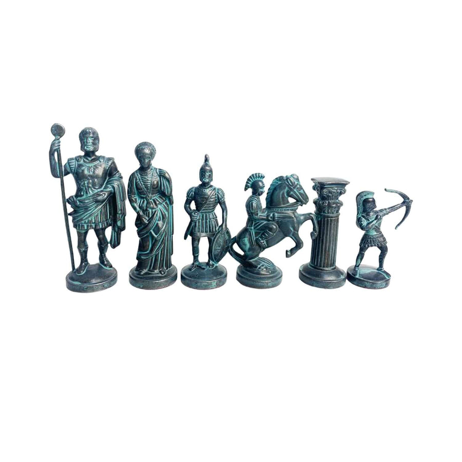 GREEK ARCHERS | Zinc | Blue & Bronze | 3.75