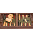 Backgammon | Green Natural Cork | 30cm | BFF3GRE