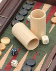 Backgammon | Green Natural Cork | 30cm | BFF3GRE