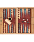 Backgammon | Red Natural Cork | 30cm | BFF3RED
