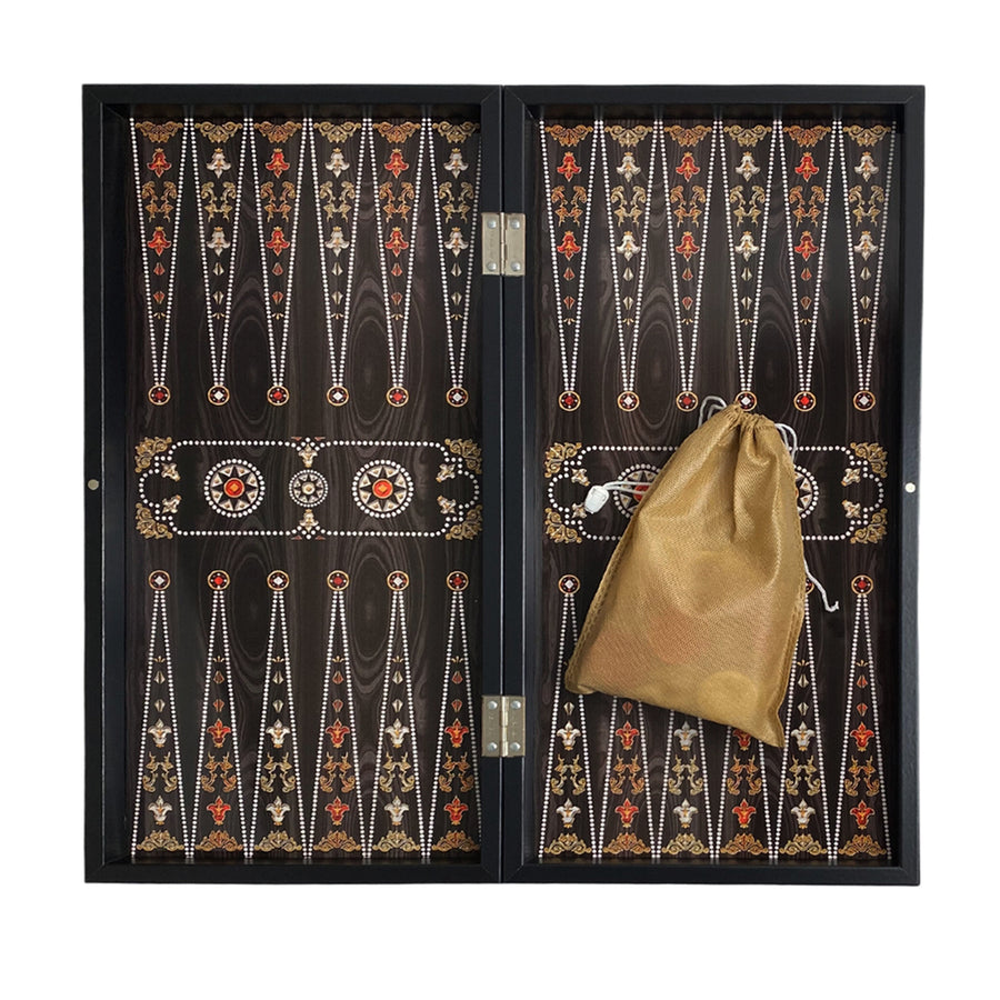 Backgammon | Black Pearl | 48cm