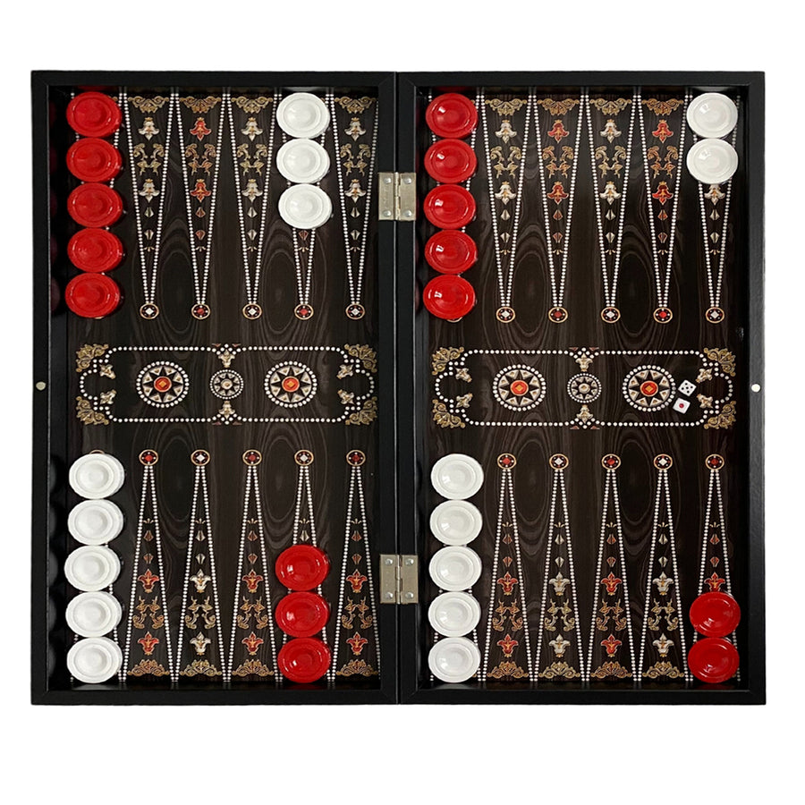 Backgammon | Black Pearl | 48cm