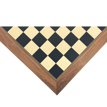 Black Poplar & Sycamore with Walnut border deluxe | x large