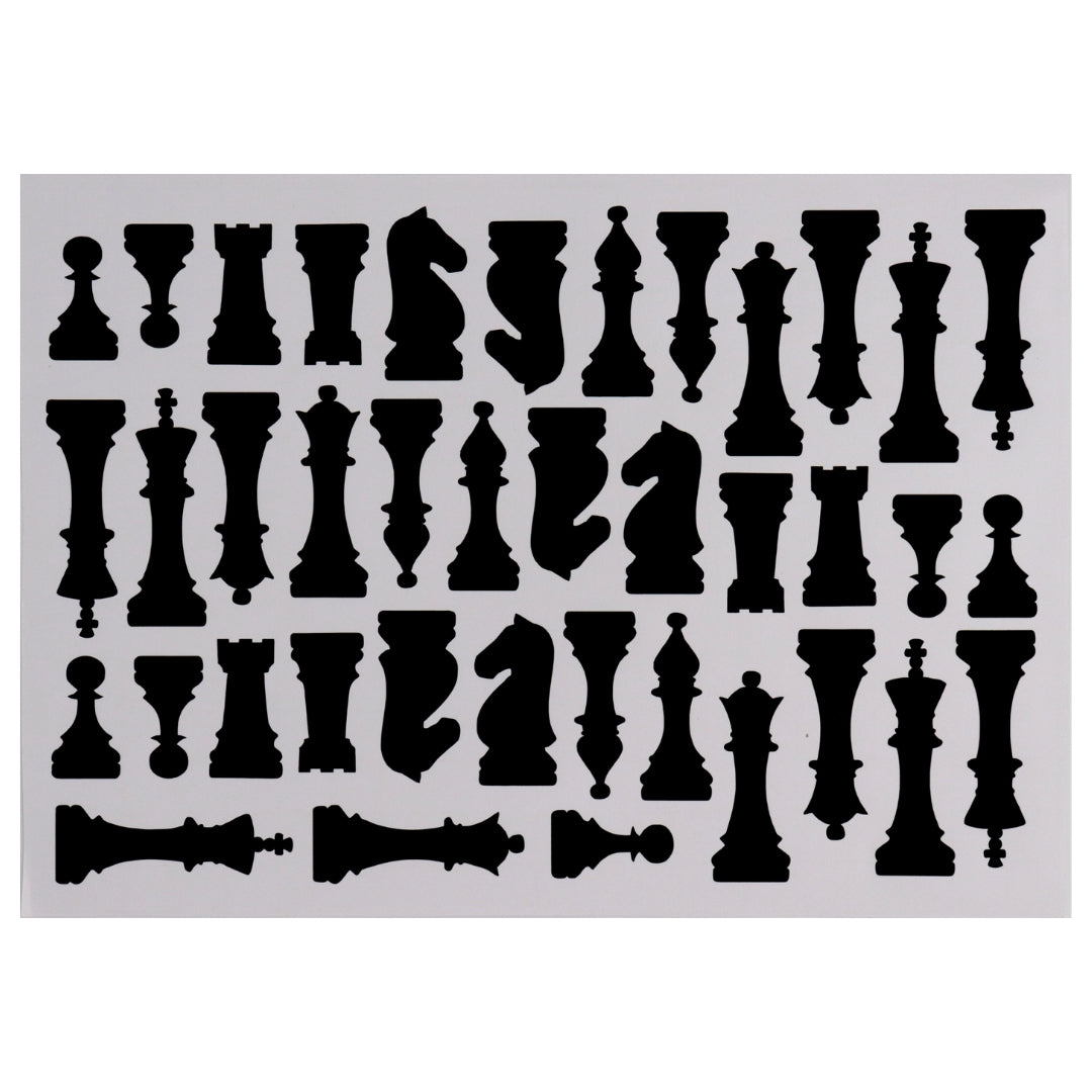 CHESS STICKERS × 36