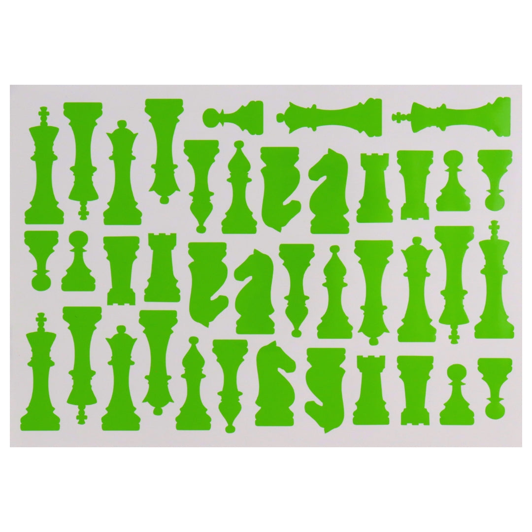 CHESS STICKERS × 36