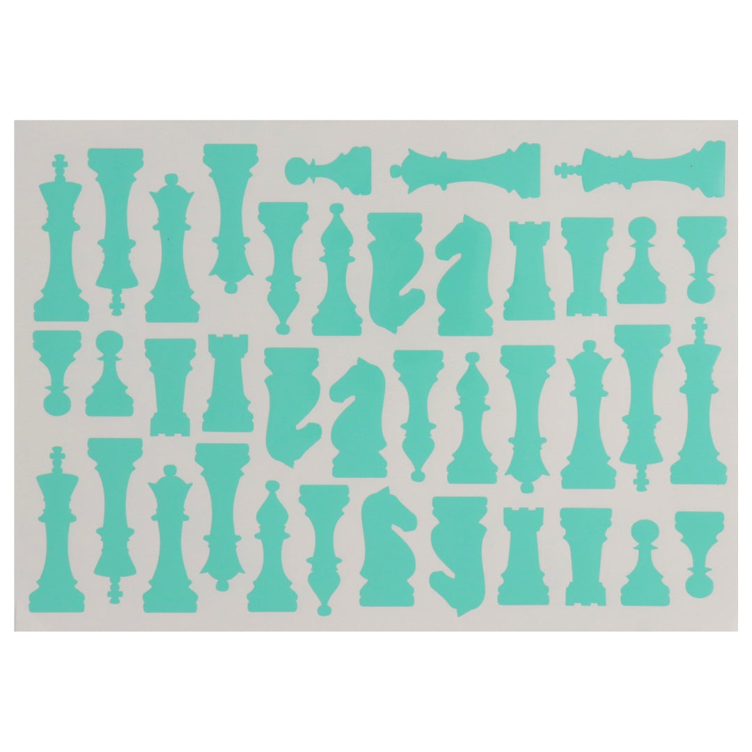 CHESS STICKERS × 36