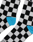 SOCKS | Chess Themed | Black, White & Blue