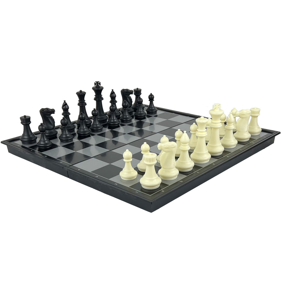 Plastic magnetic chess set | 36cm