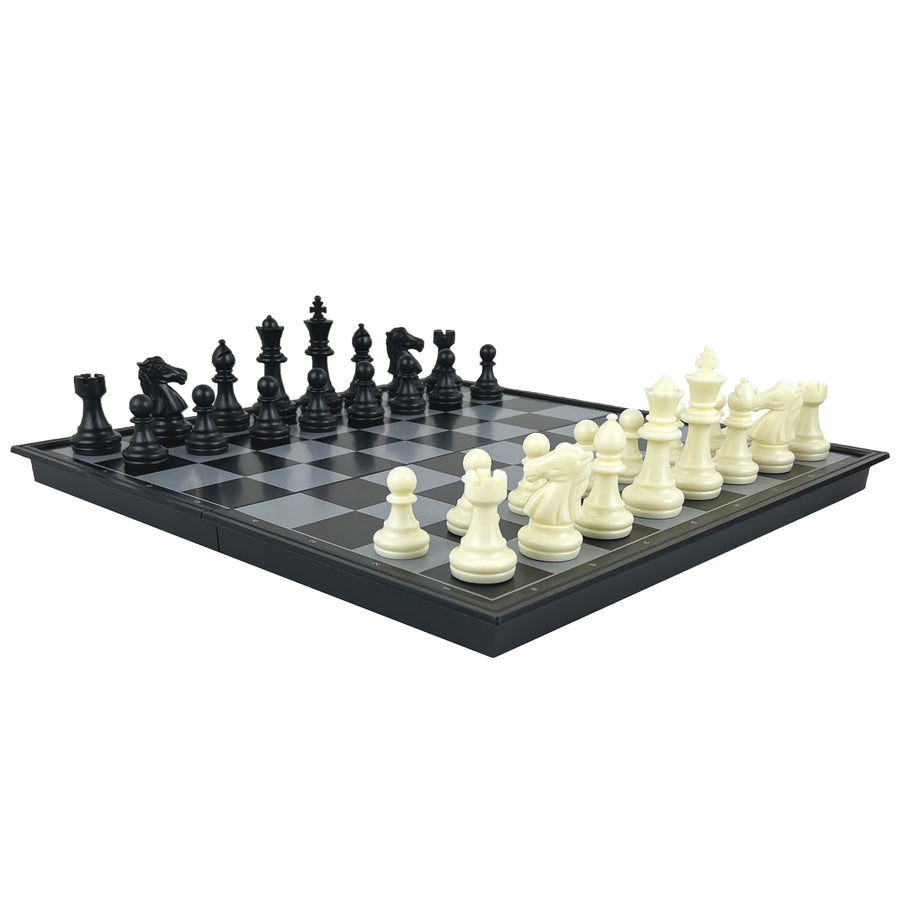 Plastic magnetic chess set | 30cm