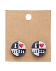 Earrings | Resin Finish | Large