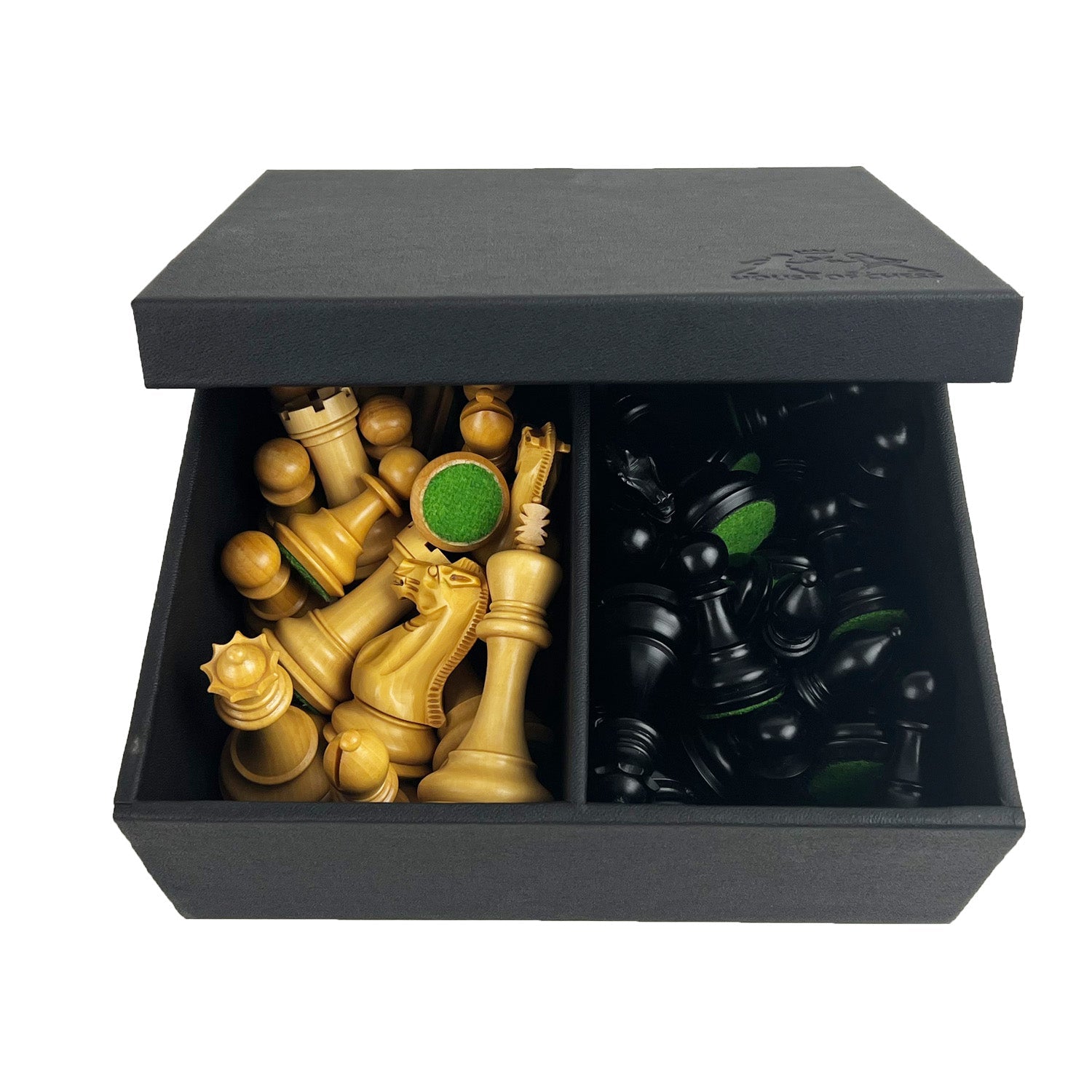 CHAMFERED BASE | Ebonised | 4&quot; | 103mm