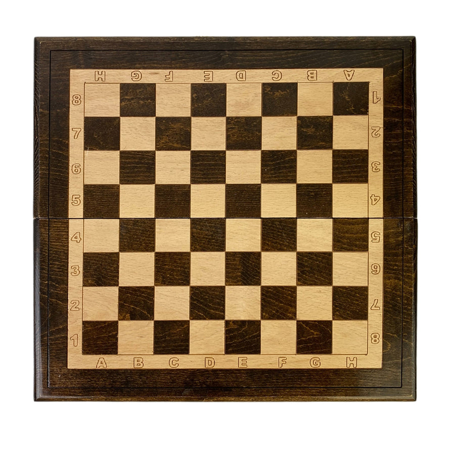 Chess Set | Solid Beech | Folding