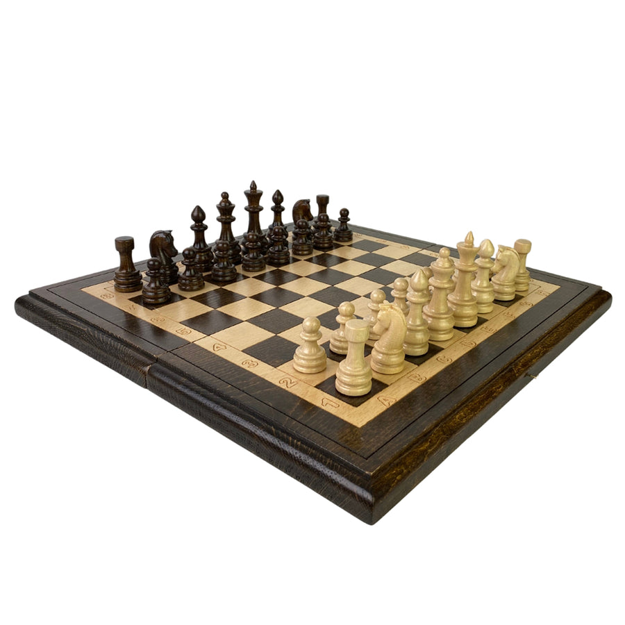 Chess Set | Solid Beech | Folding