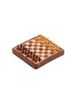 Travel Chess Set | Wooden | Magnetic | Folding | 18cm