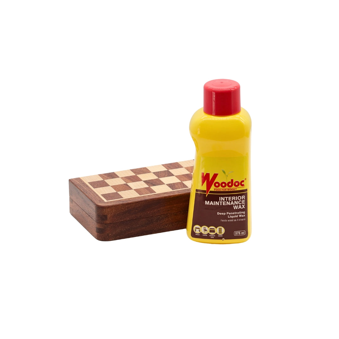 Travel Chess Set | Wooden | Magnetic | Folding | 18cm