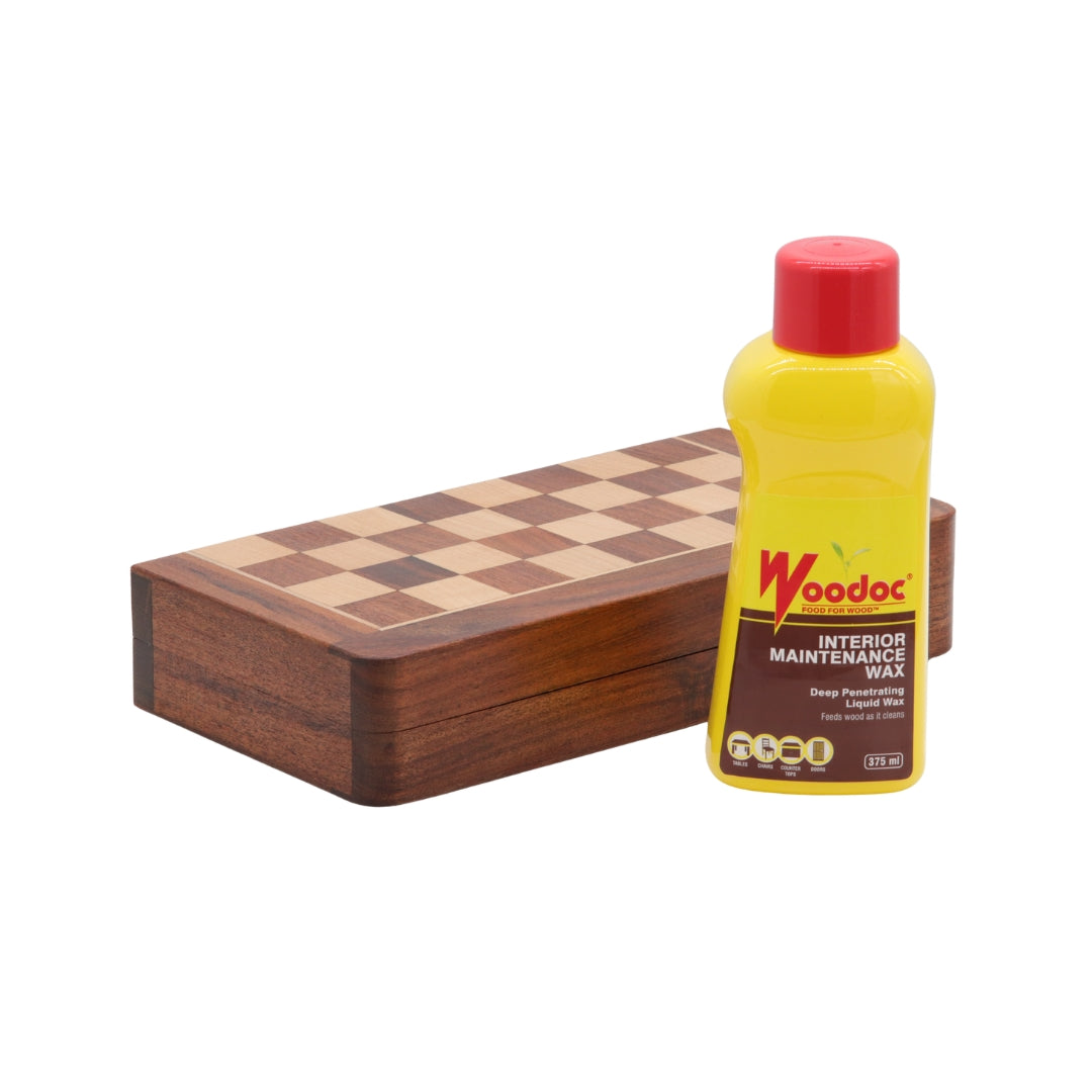 Travel Chess Set | Wooden | Magnetic | Folding | 25cm