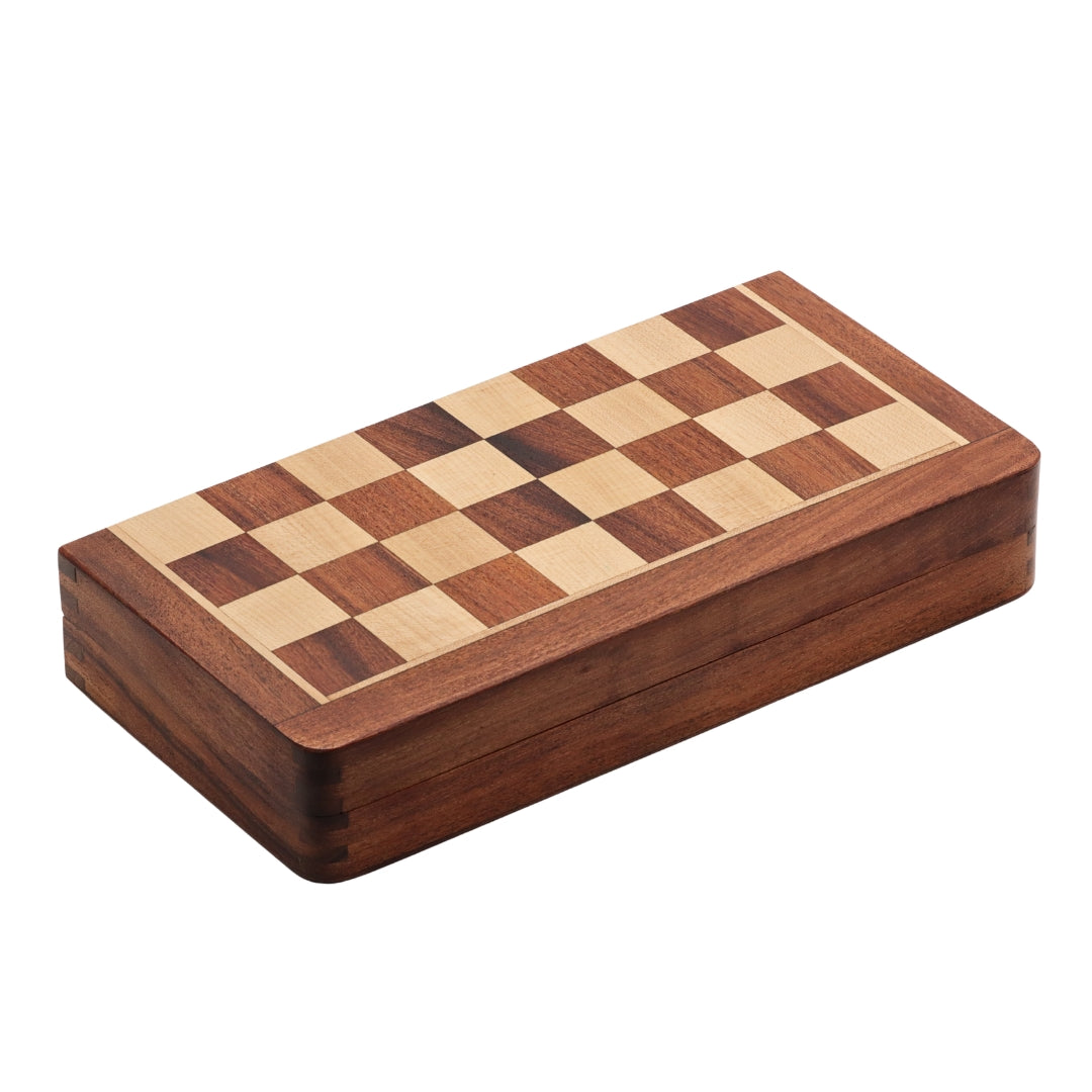 Travel Chess Set | Wooden | Magnetic | Folding | 30cm
