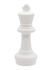 Giant plastic chess pieces 30cm white king 