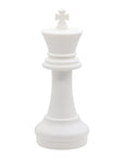 Giant plastic chess pieces 40cm white king 