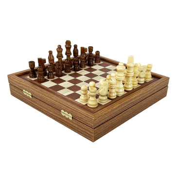 Classic style 3-in-1 | chess, checkers & backgammon (small)