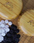 Go Set | Bamboo | Ceramic Stones