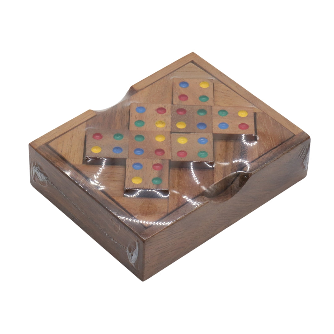 COLOUR MATCH SQUARE | 11 cm | Solid Wood