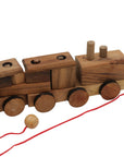 CONSTRUCTION TRAIN | 29 cm | Solid Wood