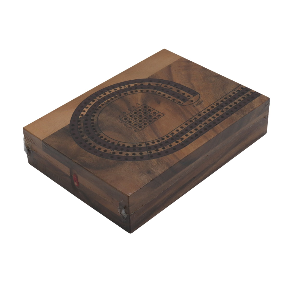 CRIBBAGE | 23 cm Board | Solid Wood – House of Chess