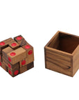 CUBE | 69 mm | Solid Wood | 9 Pieces (3 games)