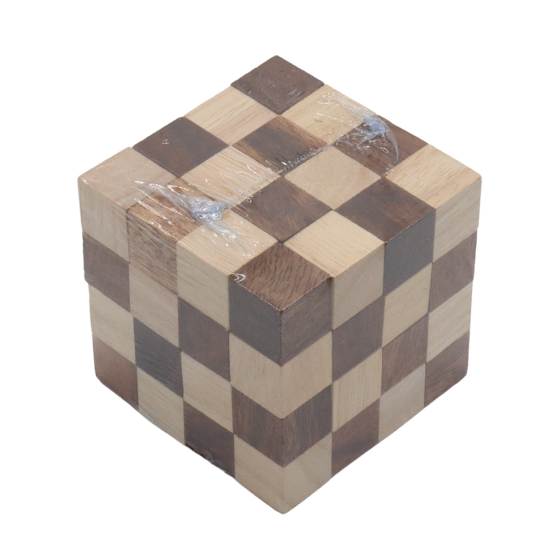 CUBE KING SNAKE | 80 mm | Solid Wood