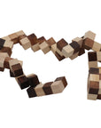 CUBE KING SNAKE | 80 cm | Solid Wood