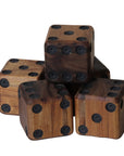 Dice | 70mm | Individual | Solid Blackwood