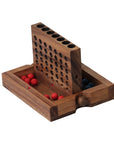 FOUR IN A ROW 2D | 16cm | Wood | Red & Blue balls