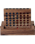 FOUR IN A ROW 2D | 16cm | Wood | Red & Blue balls