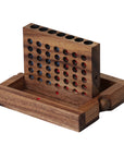 FOUR IN A ROW 2D | 16cm | Wood | Red & Blue balls